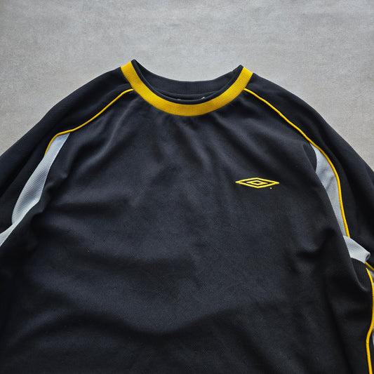 Vintage Umbro Long Sleeve Training Jersey - M