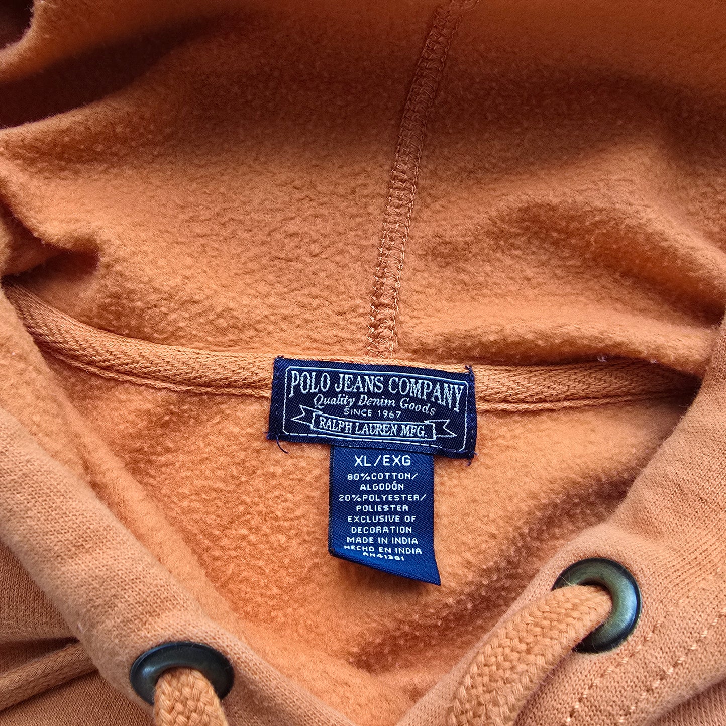 Vintage Ralph Lauren Polo Jeans Co Hoodie - XL
