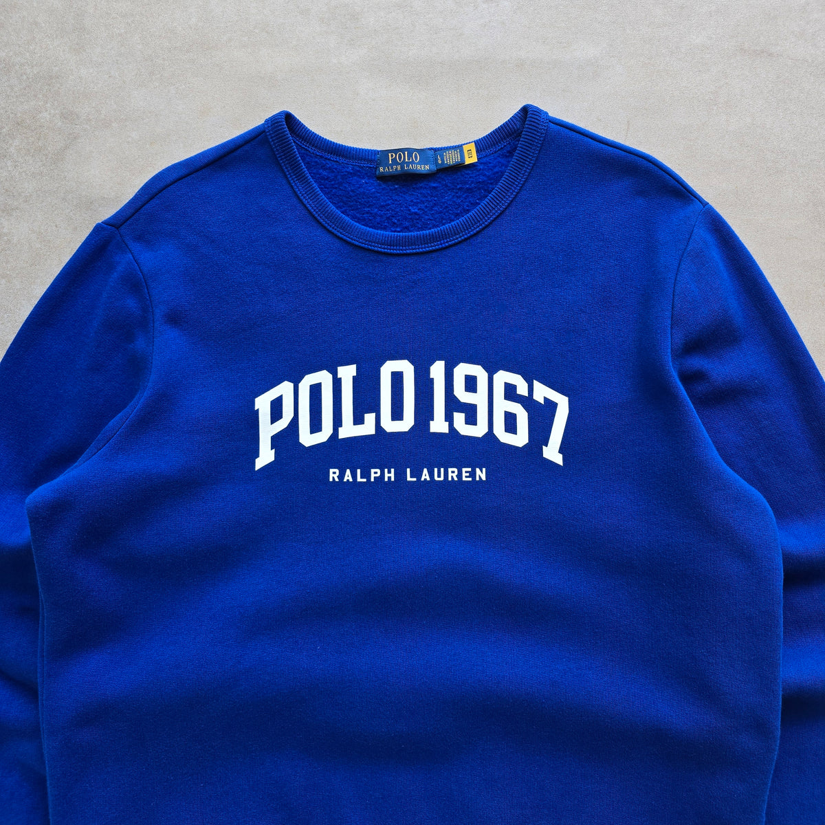 Ralph Lauren Polo 1967 Blue Sweatshirt - L