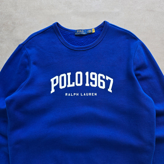 Ralph Lauren Polo 1967 Blue Sweatshirt - L