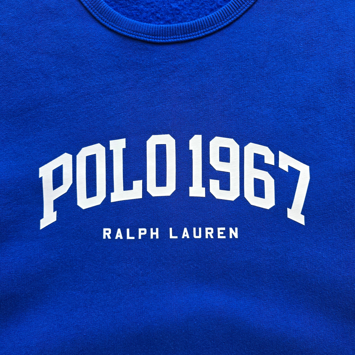 Ralph Lauren Polo 1967 Blue Sweatshirt - L