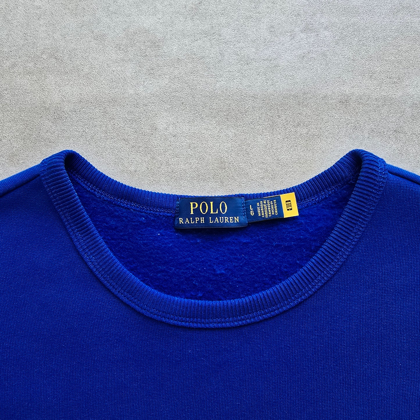 Ralph Lauren Polo 1967 Blue Sweatshirt - L