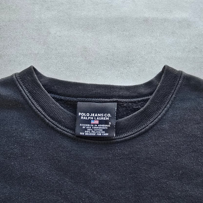 Vintage Ralph Lauren Polo Jeans Co Flag Sweatshirt - S