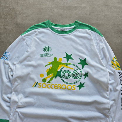 Vintage 2006 Fifa World Cup Germany Socceroos Long Sleeve Tee - M
