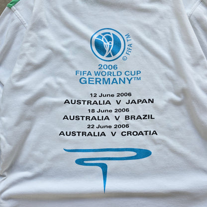 Vintage 2006 Fifa World Cup Germany Socceroos Long Sleeve Tee - M