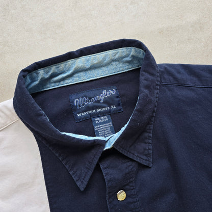 Vintage Wrangler Pearl Snap Western Shirt - XL