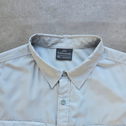 Vintage 2000's Kathmandu Lightweight Short Sleeve Button Up Shirt - XXL