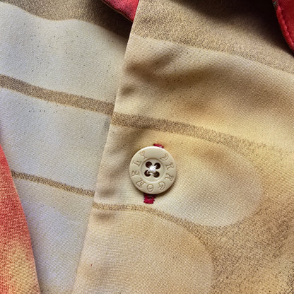 Vintage 90's Dragonfly Che Guevara AOP Short Sleeve Button Up Shirt - XL
