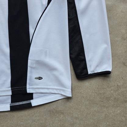 Vintage 2005 Adidas Newcastle Home Long Sleeve Jersey - L