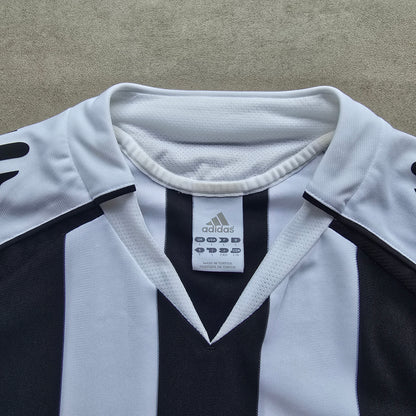 Vintage 2005 Adidas Newcastle Home Long Sleeve Jersey - L