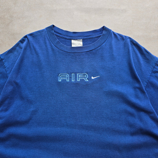 Vintage 2000's Nike Air Embroidered Logo Tee - XL