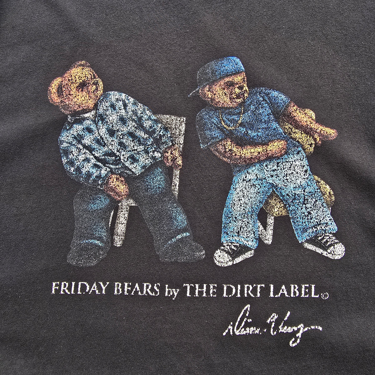 The Dirt Label Friday Bears Tee - L
