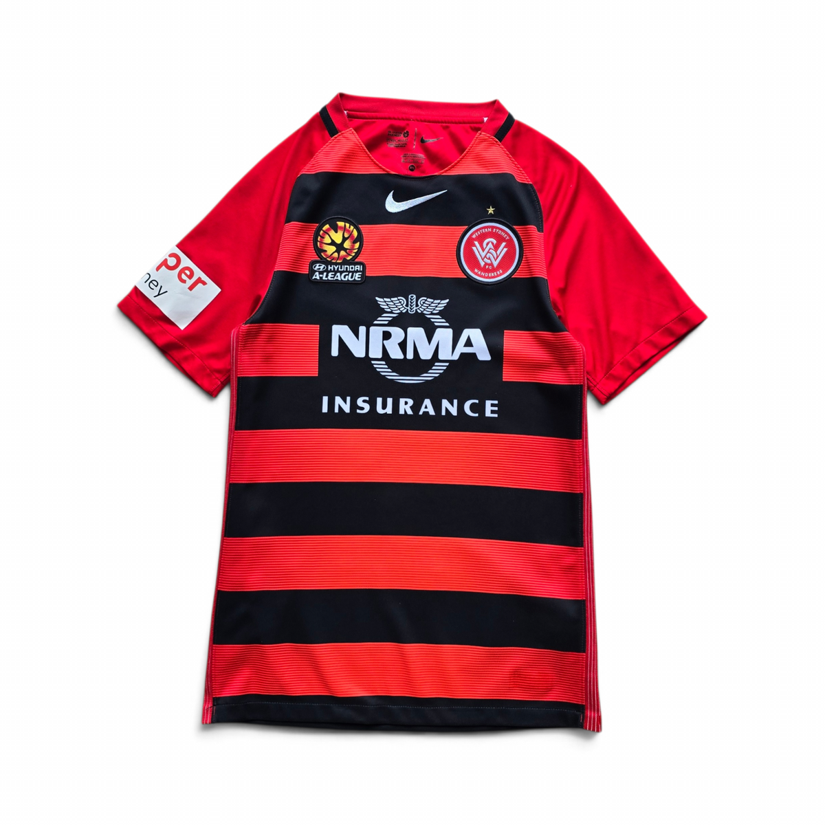 2016-17 Nike Western Sydney Wanderers Home Jersey - XS