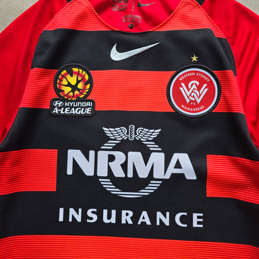 2016-17 Nike Western Sydney Wanderers Home Jersey - XS