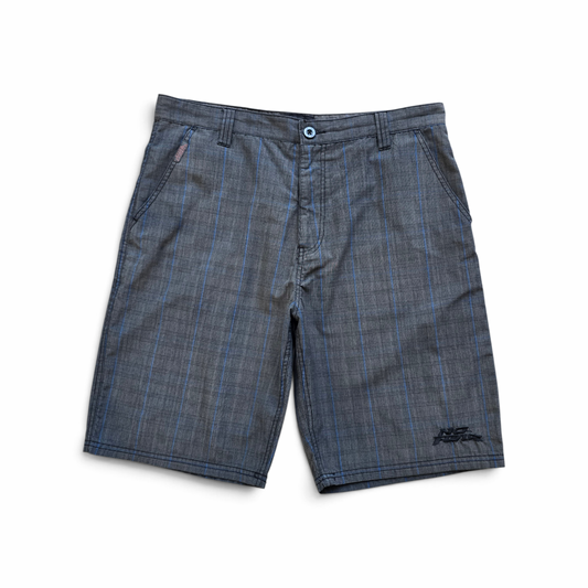 Vintage 2000's No Fear Plaid Shorts - 36