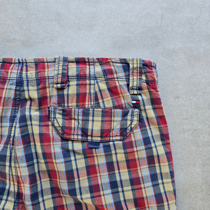 Tommy Hilfiger Plaid Cargo Shorts - 33