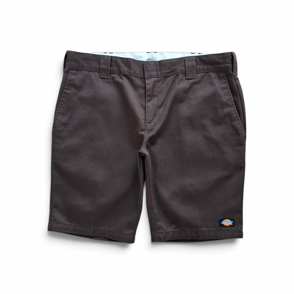Dickies Brown Slim Fit Shorts - 36