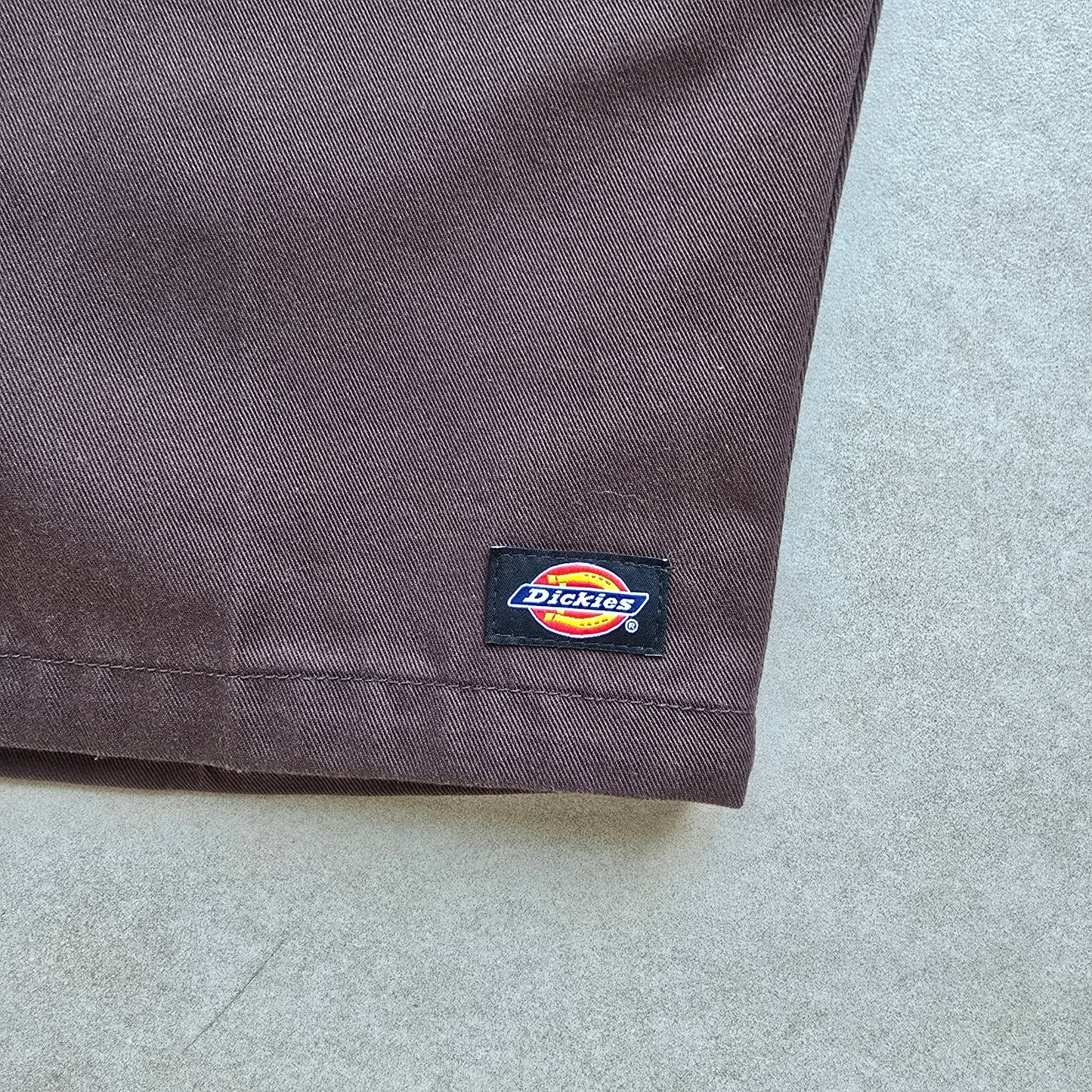 Dickies Brown Slim Fit Shorts - 36