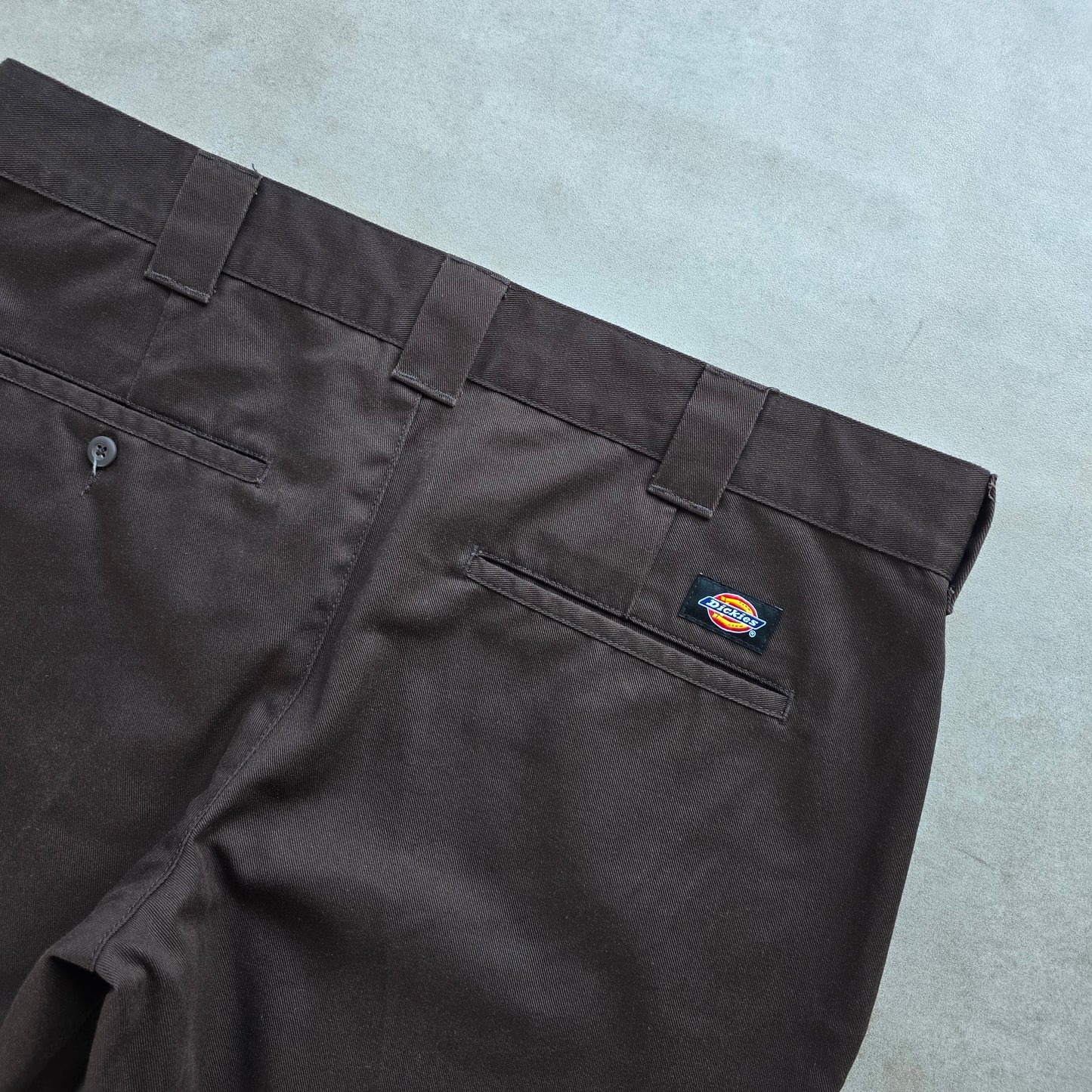 Dickies Brown Slim Fit Shorts - 36