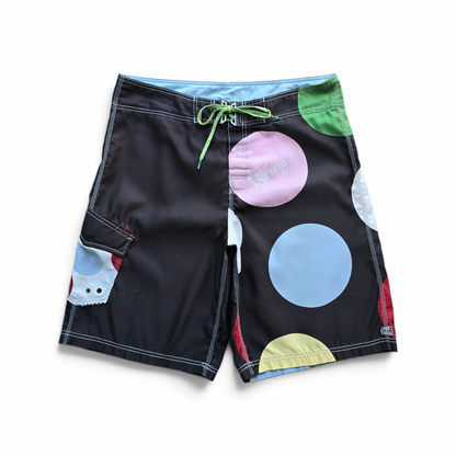 Vintage 2000's Billabong Polka Dot Board Shorts - 38