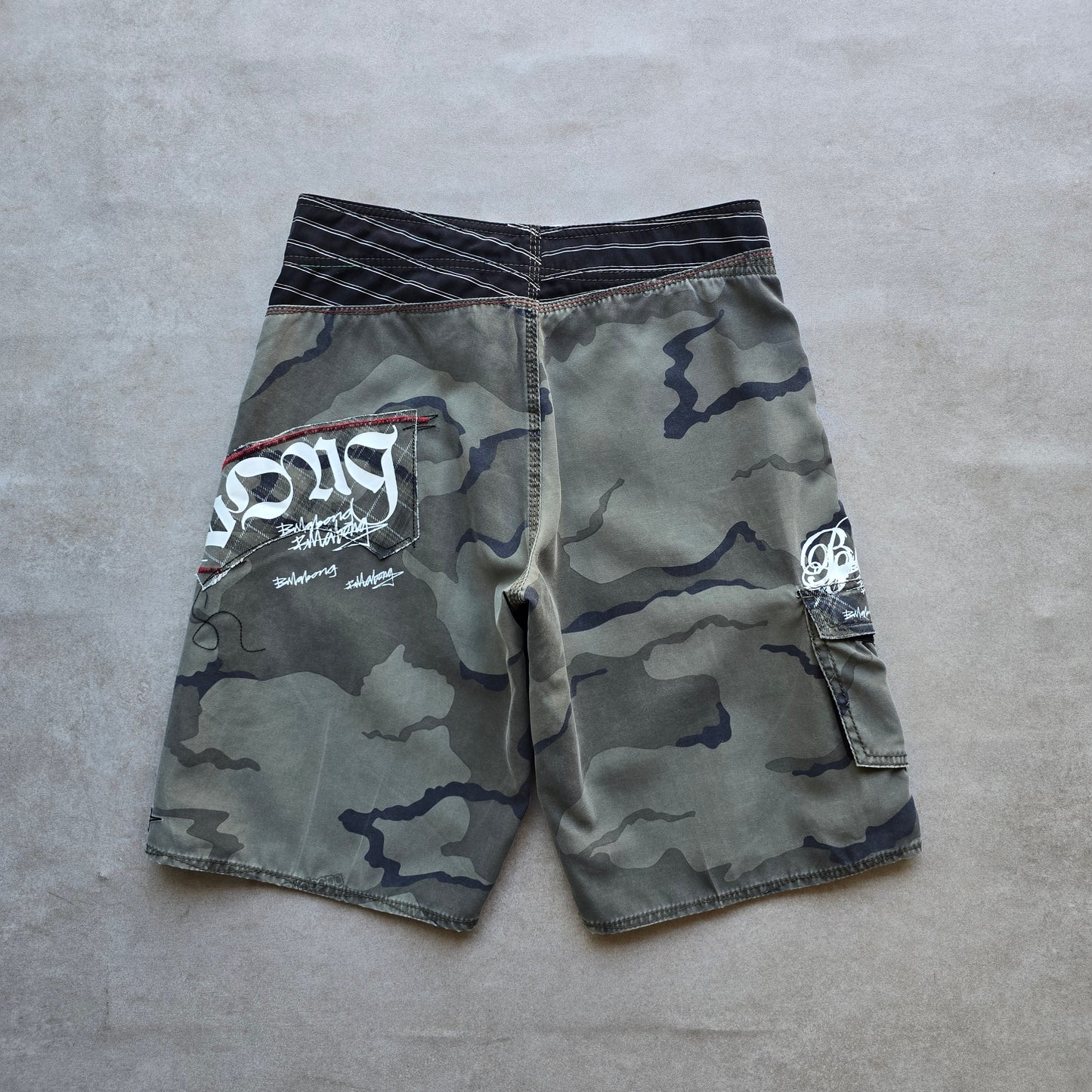 Vintage 2000's Billabong Camo Board Shorts - 30