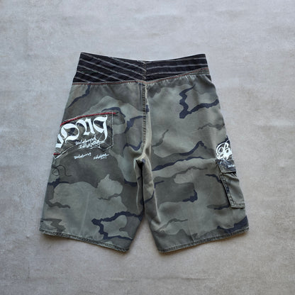 Vintage 2000's Billabong Camo Board Shorts - 30
