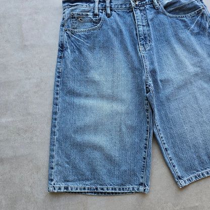 Vintage 2000's Rip Curl Baggy Denim Shorts - 34