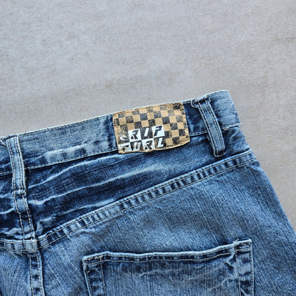 Vintage 2000's Rip Curl Baggy Denim Shorts - 34