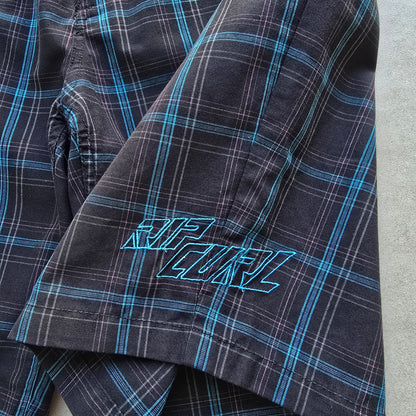 Vintage 2000's Rip Curl Plaid Shorts - 31