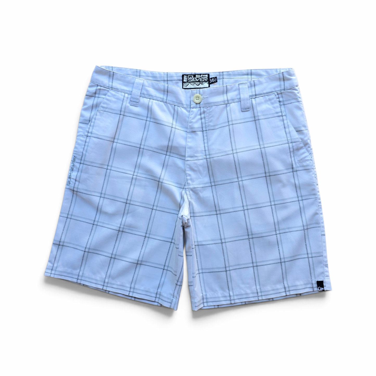 Vintage 2000's Quiksilver Plaid Shorts - 36