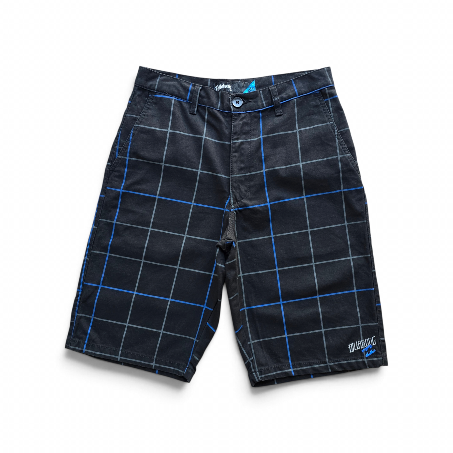Vintage 2000's Billabong Check Shorts - 30
