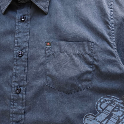 Vintage 2000's Rip Curl Short Sleeve Button Up Shirt - L