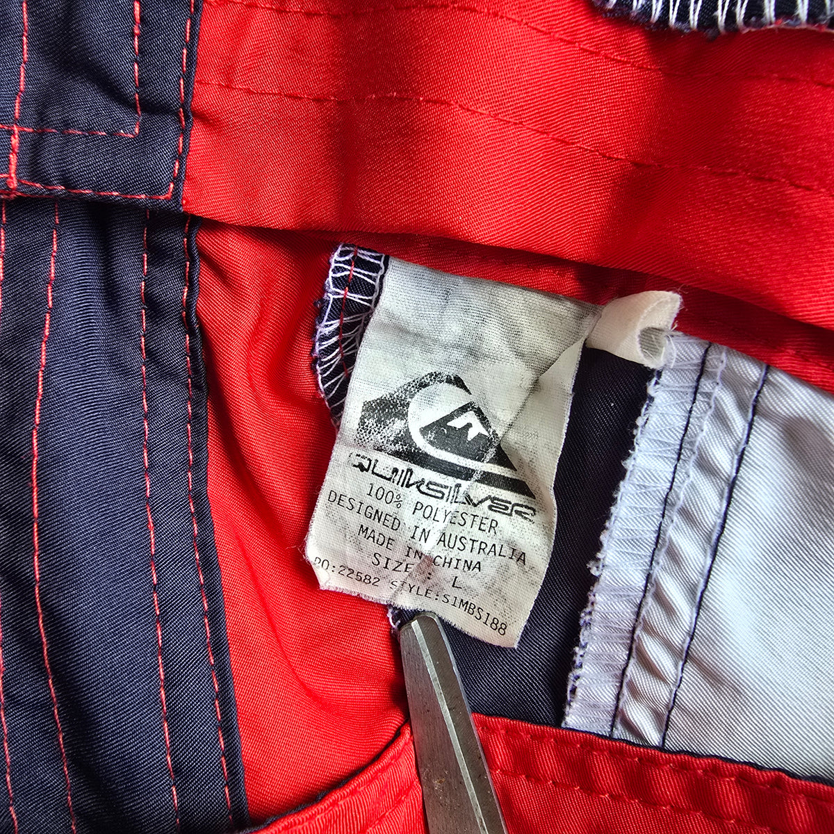 Vintage 2000's Quiksilver Board Shorts - 34