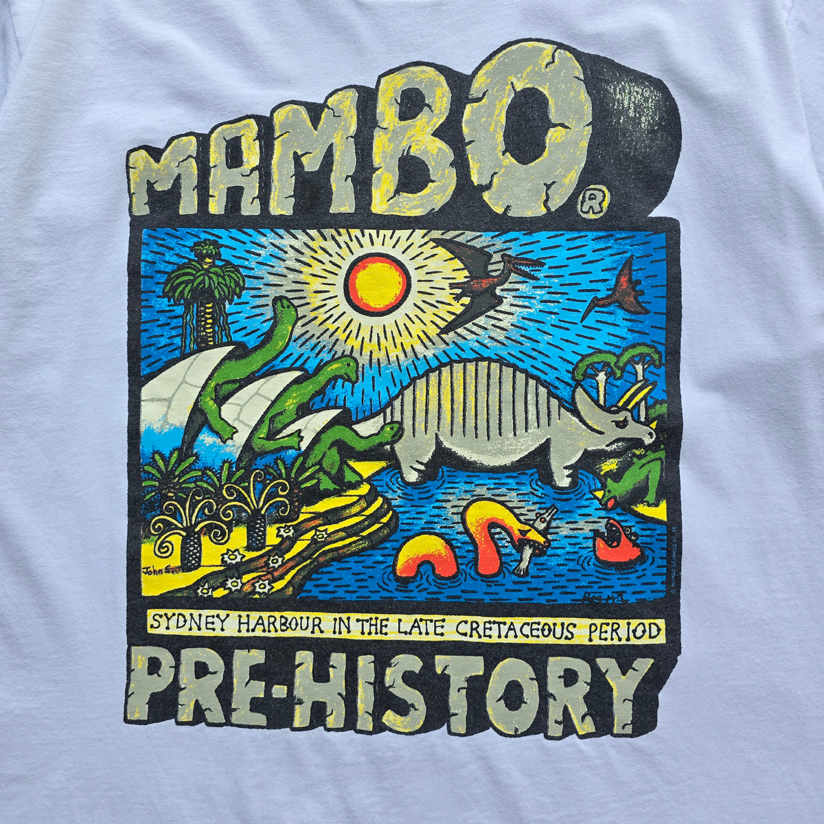 Vintage 90's Mambo Pre-History Tee - L