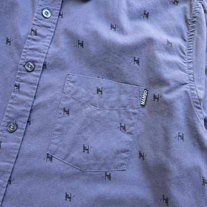Mambo Loud Long Sleeve Button Up Shirt - L