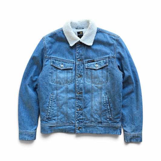 Vintage 2000's Rip Curl Fleece Lined Denim Jacket - WMNS L