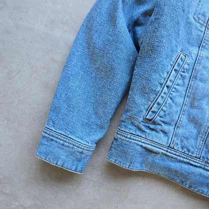 Vintage 2000's Rip Curl Fleece Lined Denim Jacket - WMNS L