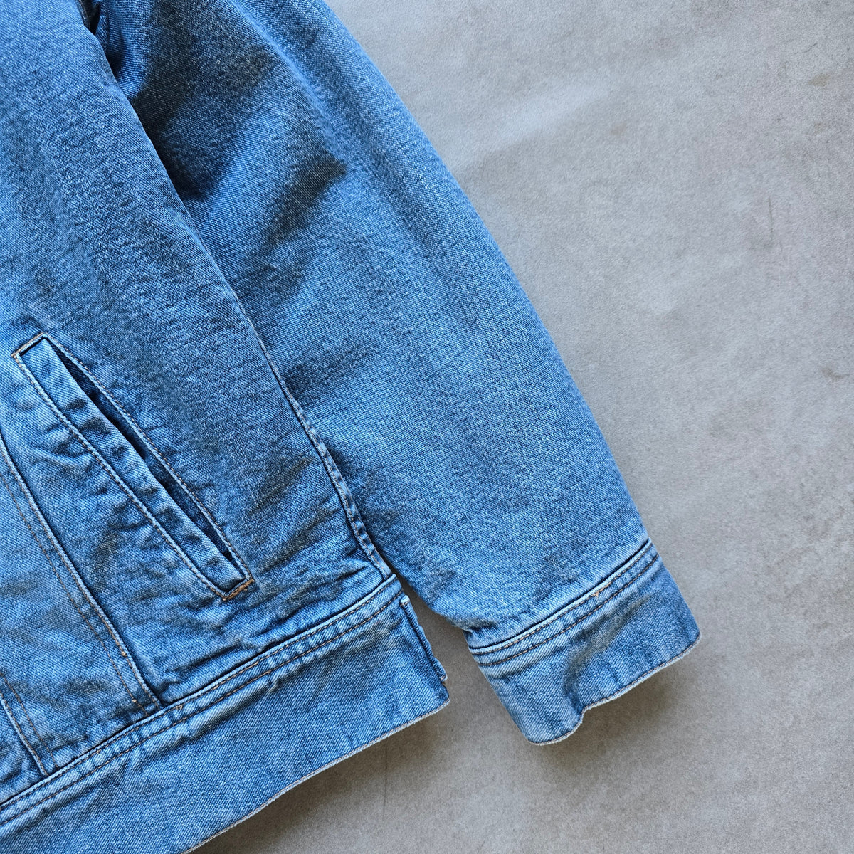 Vintage 2000's Rip Curl Fleece Lined Denim Jacket - WMNS L