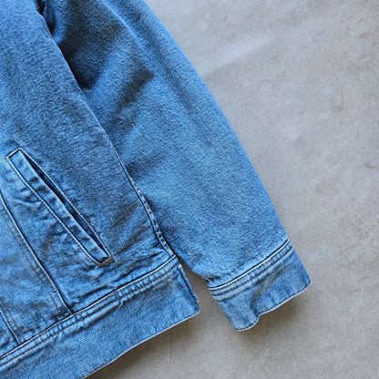 Vintage 2000's Rip Curl Fleece Lined Denim Jacket - WMNS L