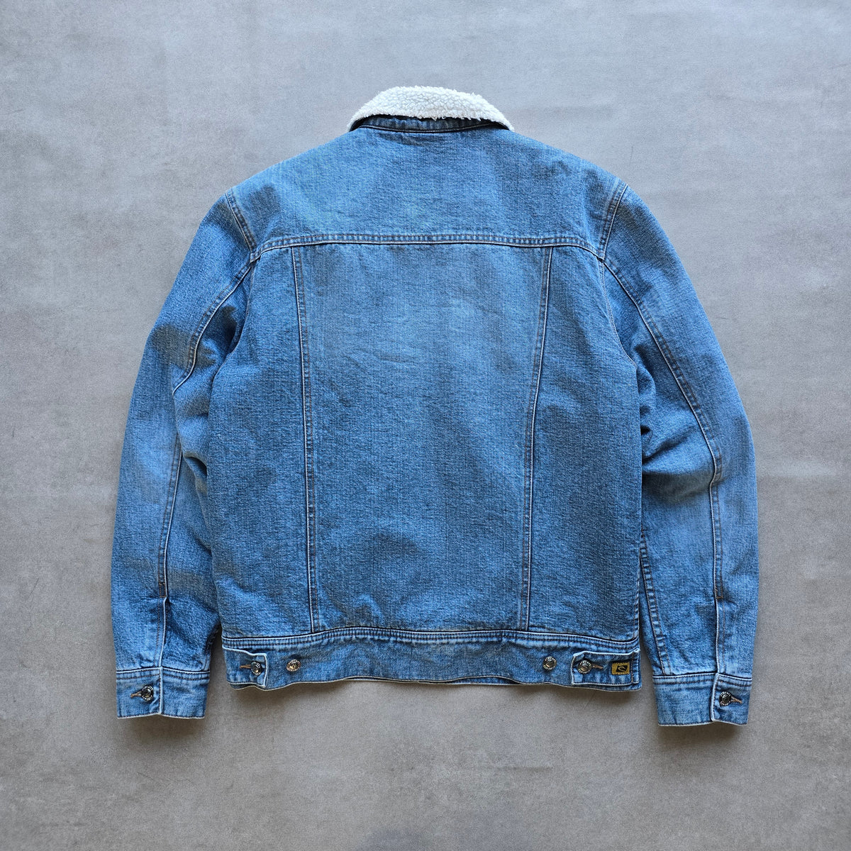 Vintage 2000's Rip Curl Fleece Lined Denim Jacket - WMNS L