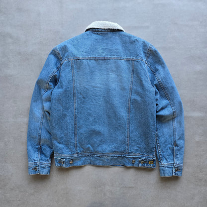Vintage 2000's Rip Curl Fleece Lined Denim Jacket - WMNS L