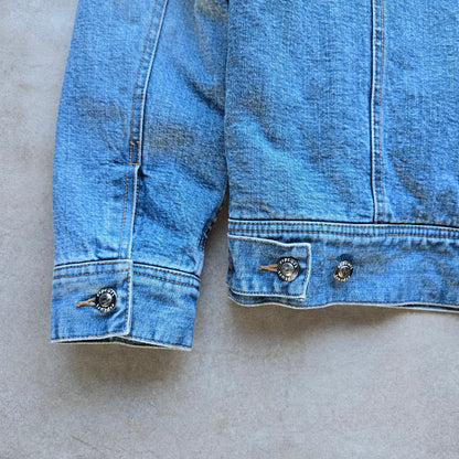 Vintage 2000's Rip Curl Fleece Lined Denim Jacket - WMNS L