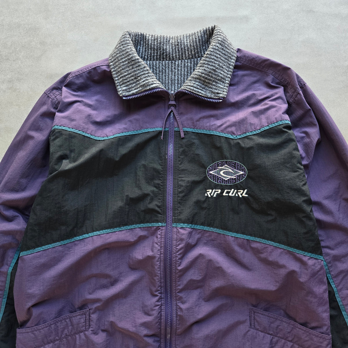 RARE Vintage 90's Rip Curl Reversible Jacket - L