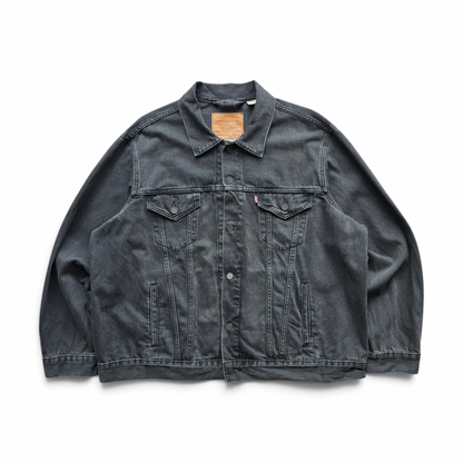 Levi's Vintage Fit Faded Black Denim Trucker Jacket - XXL
