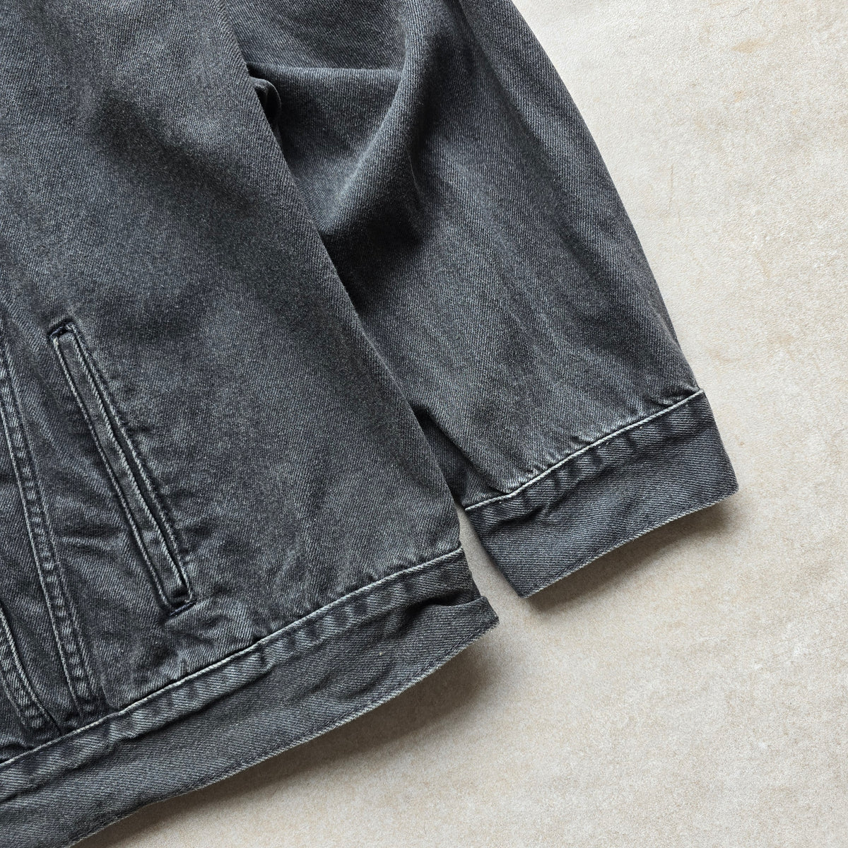 Levi's Vintage Fit Faded Black Denim Trucker Jacket - XXL