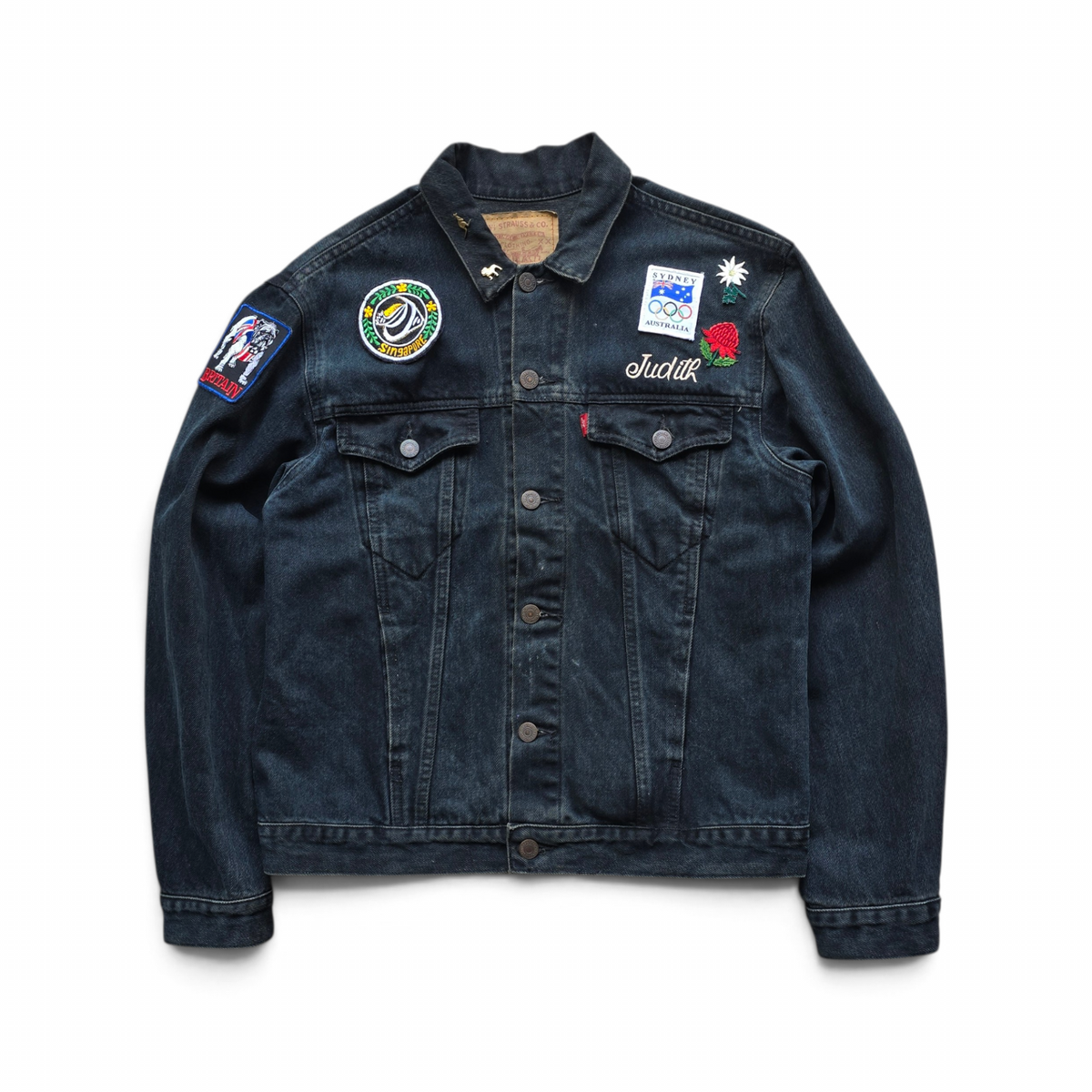 Vintage 80's Levi's 1 of 1 Denim Trucker Jacket - WMNS M