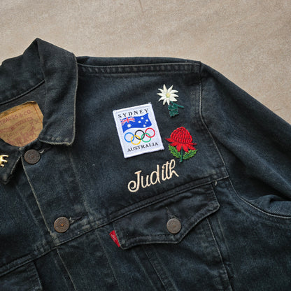 Vintage 80's Levi's 1 of 1 Denim Trucker Jacket - WMNS M