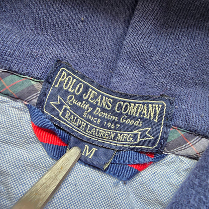 Vintage Ralph Lauren Polo Jeans Co RL67 Full Zip Hoodie - S/M