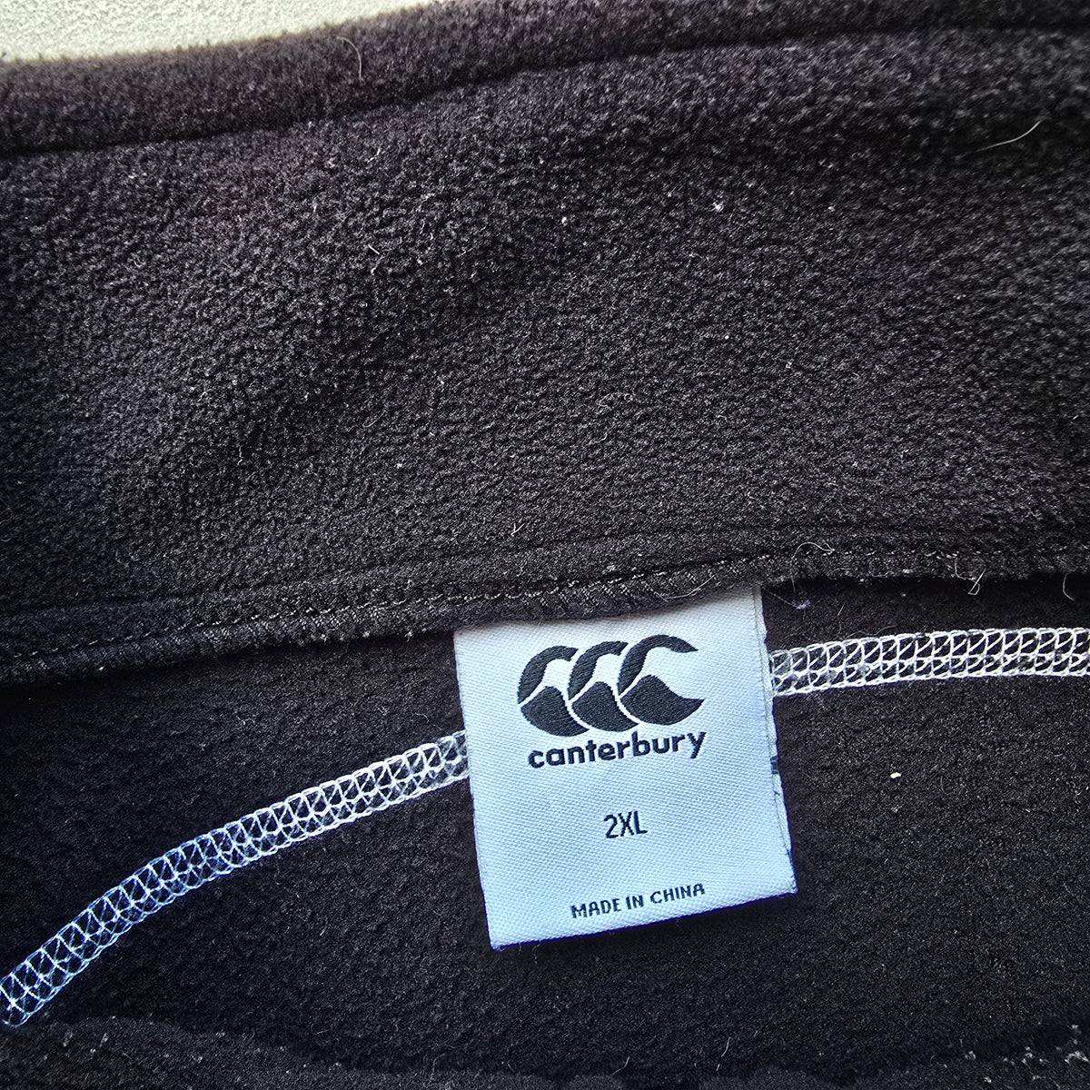 Canterbury 1/4 Zip Fleece Jumper - XXL
