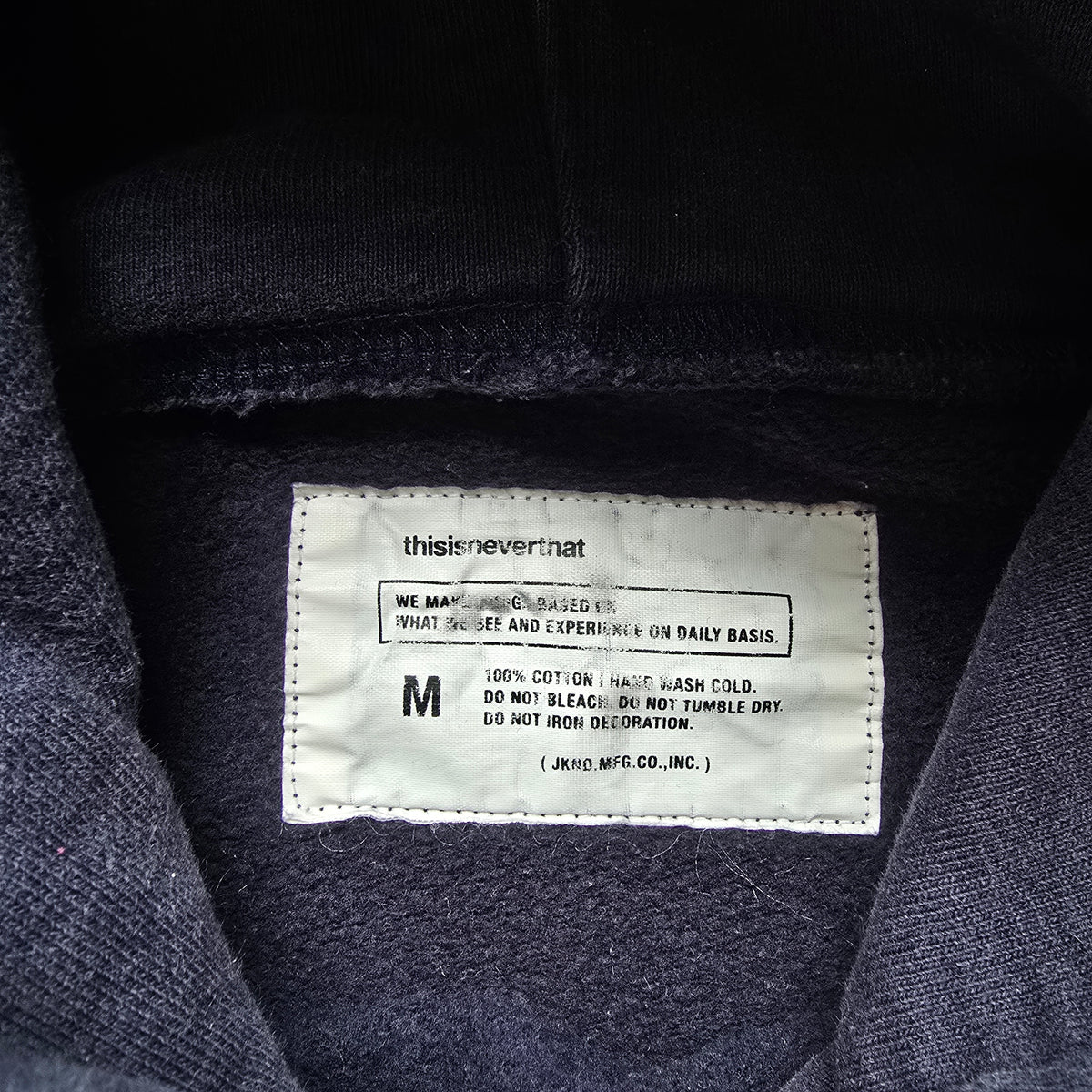 Thisisneverthat Navy Blue Hoodie - M